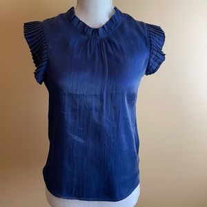 Ruffle sleeve top